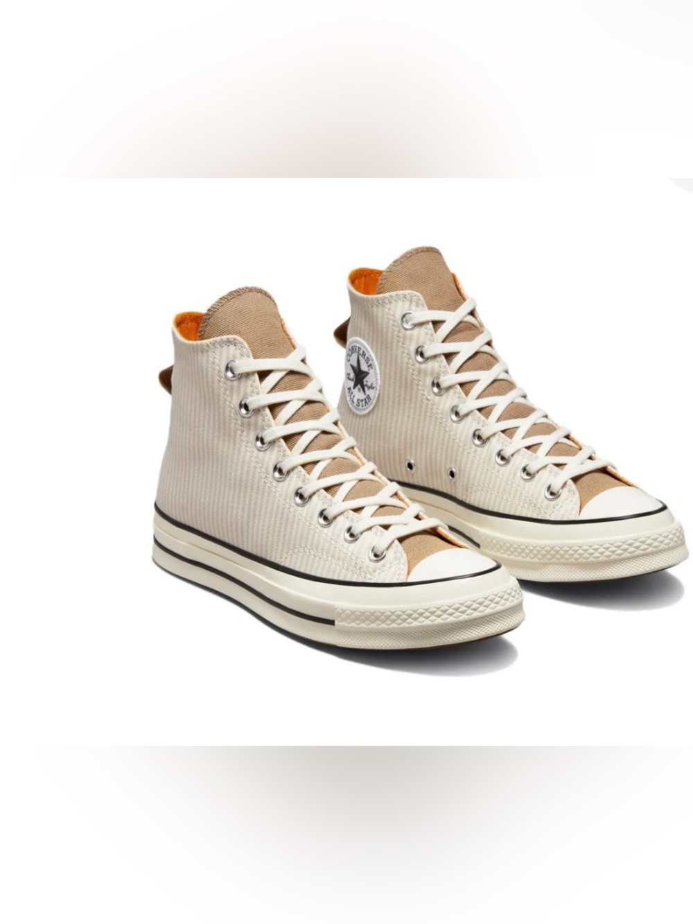 Converse High Tops in Crafted Stripe